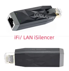 IFi/LAN iSilencer network purification filter, gigabit network speed to prevent noise interference