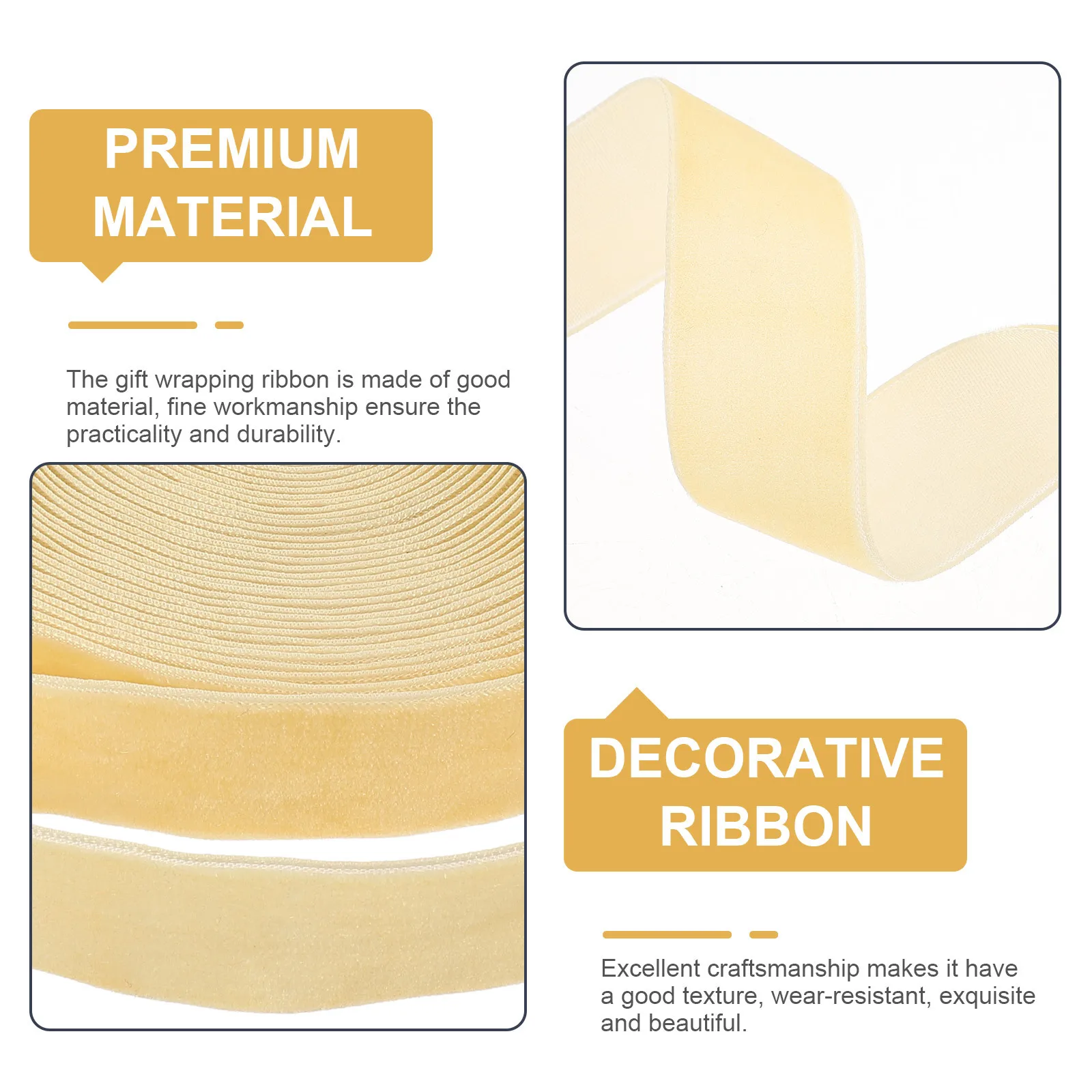 

1 Roll 100Ft Cuttable For Gift Wrapping Diy Crafts Decorative Present Ribbon Multi-Function Wrapping Ribbon Christmas Decoration