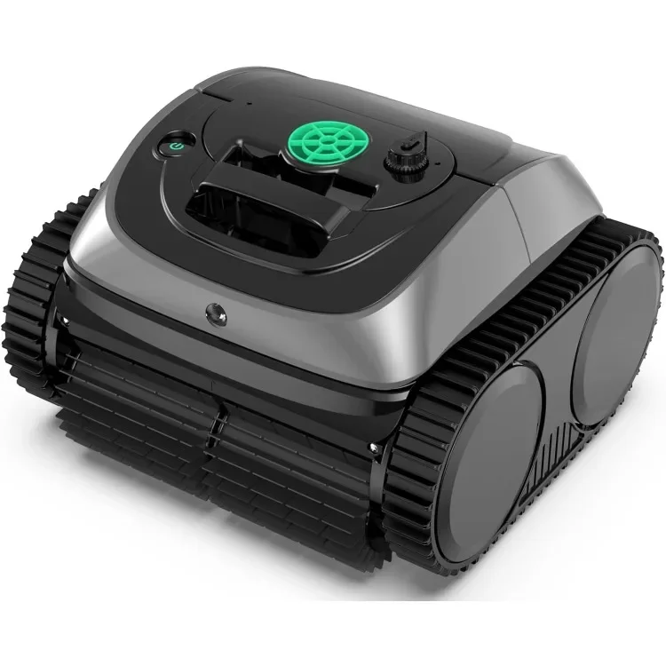 Robotic Pool Cleaner for In Ground Pools up to 65 FT in Length, 150mins Runtime,Cordless Pool Vaccum with Wall Climbing Function