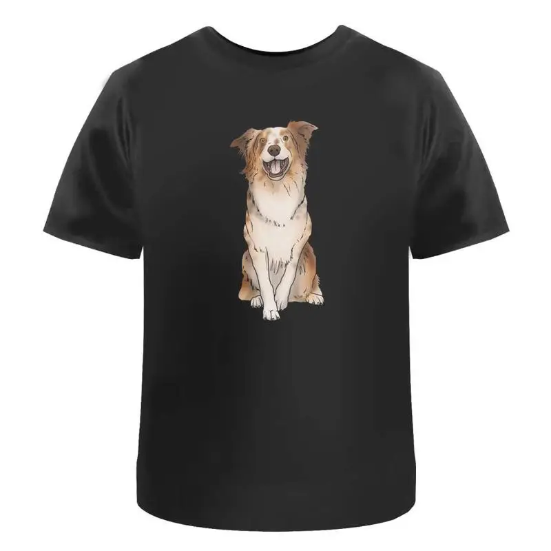 تي شيرت الراعي الأسترالي 100 قطن S Xxl Ta034375 #1