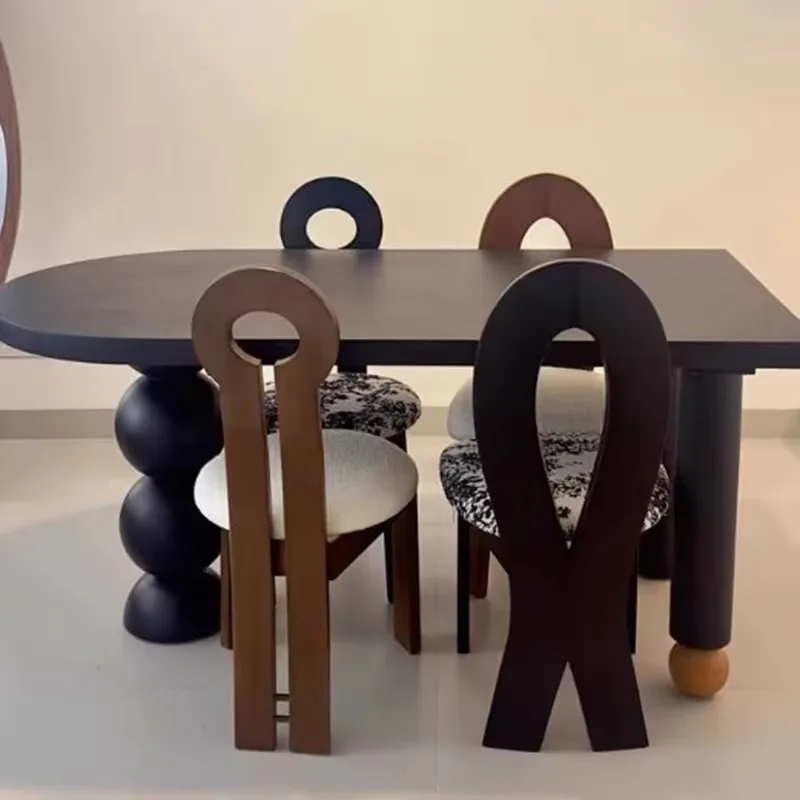

70.8 Inches Modern Living Room Dining Tables Traditional Restaurant Luxury Solid Kitchen Table Unique Delicate Tavolo Furniture