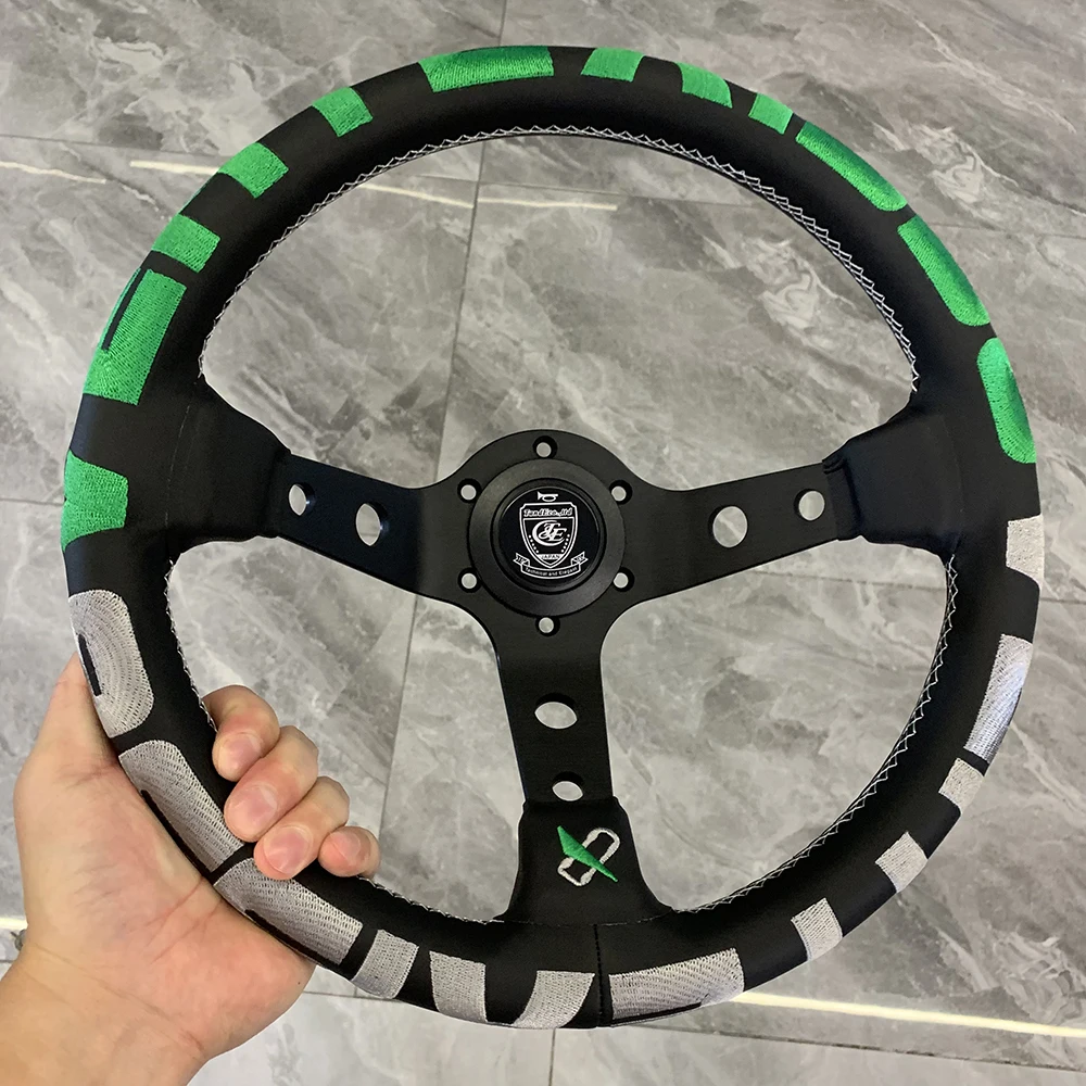 

TIYPEOR JDM VERTEX LANG STEERING wheel 330mm 13 inches VERTEX 1996 wheel