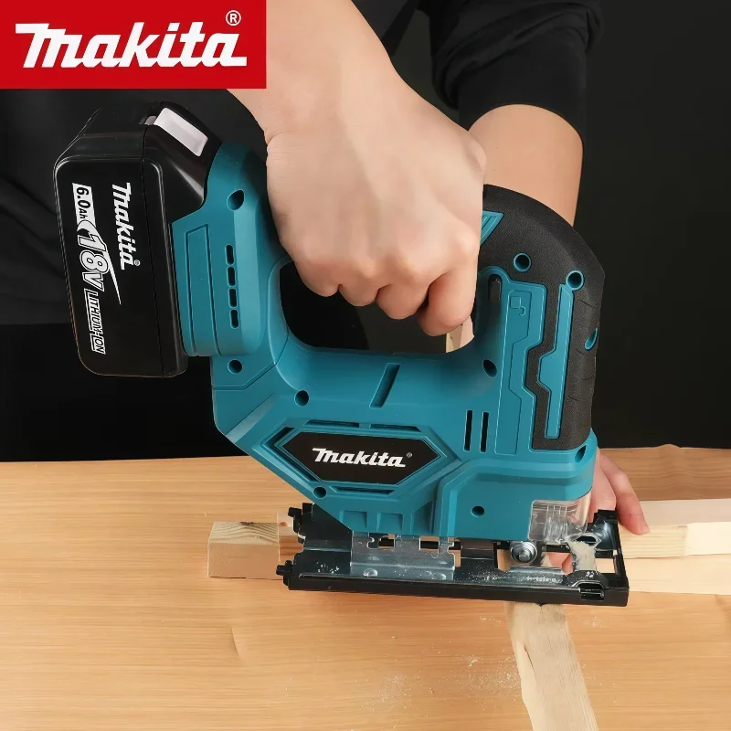 

Аккумуляторный бесщеточный лобзик Makita DJV182Z 340 Вт, 18 В, без аккумулятора, с пильным полотном, с рукояткой-тубусом, портативный, для плотницких работ