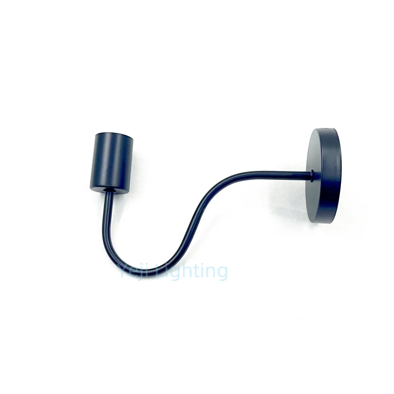 

Wall Lamp Lamp Base Wall lamp Bend Iron Strip Base E27 Bedroom Lights Hallway Lights Metal Ceiling Plate Lighting Accessories