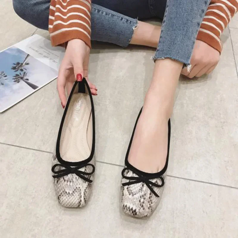 Spring Summer Fashion Flats for Women Boat Shoes Elegant Flat Office Lady Shoes Casual Women Flats Brand Woman Footwear A3415