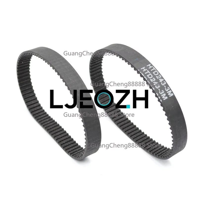 Synchronous Belt 3m180-3m600 Rubber Conveyor Belt, Arc Toothed Belt 3m Synchronous Wheel Belt, Width 10mm