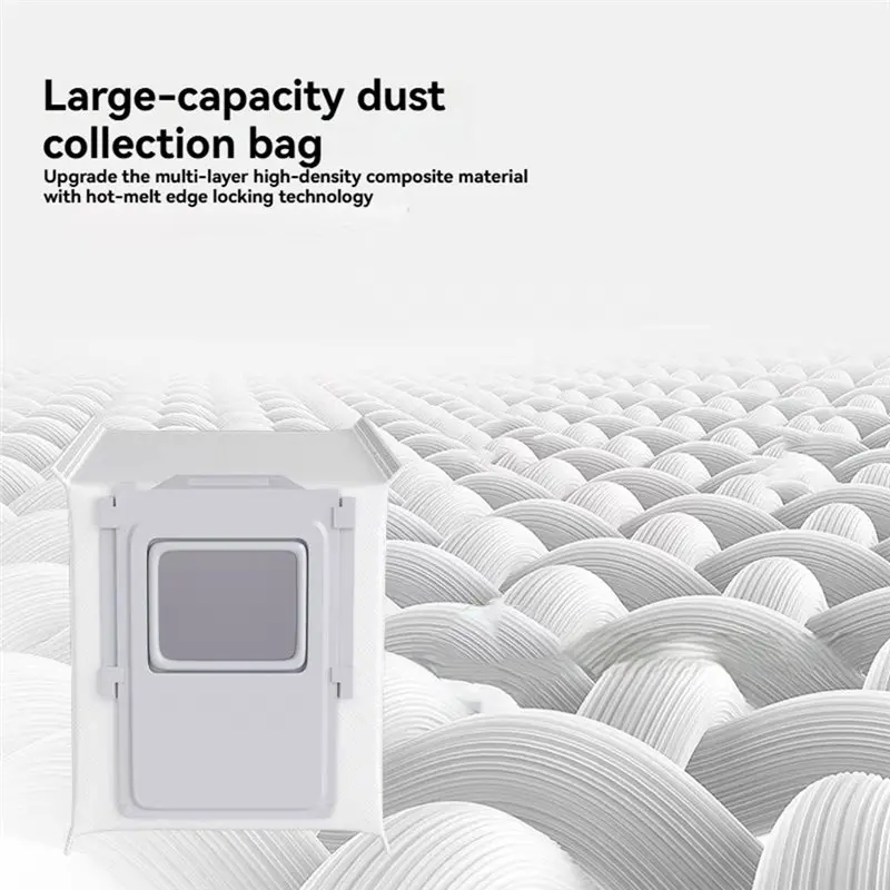 B80B 20PCS Dust Bag for DJI ROMO S/A/P, Vacuum Cleaner Accessories Replacement Parts, Non-Woven Garbage Bags Multi-Layer