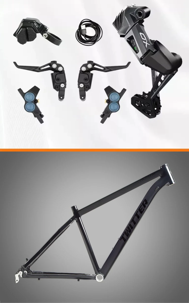 

Электрический трансформатор GEX Mountain 2,0, новый комплект тормозных ручек с плоской ручкой, велосипедная беспроводная однодисковая электронная передача