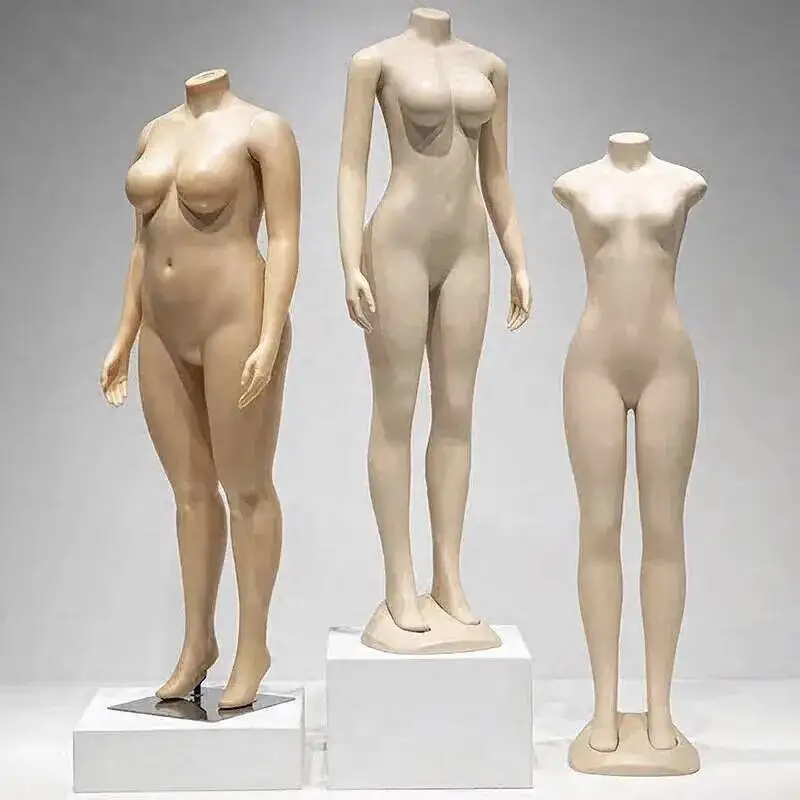 

Female Full Body Mannequin Nordic Clothing Store Women Mannequins Props Window Fake Doll Big Breast European Model Display Stand