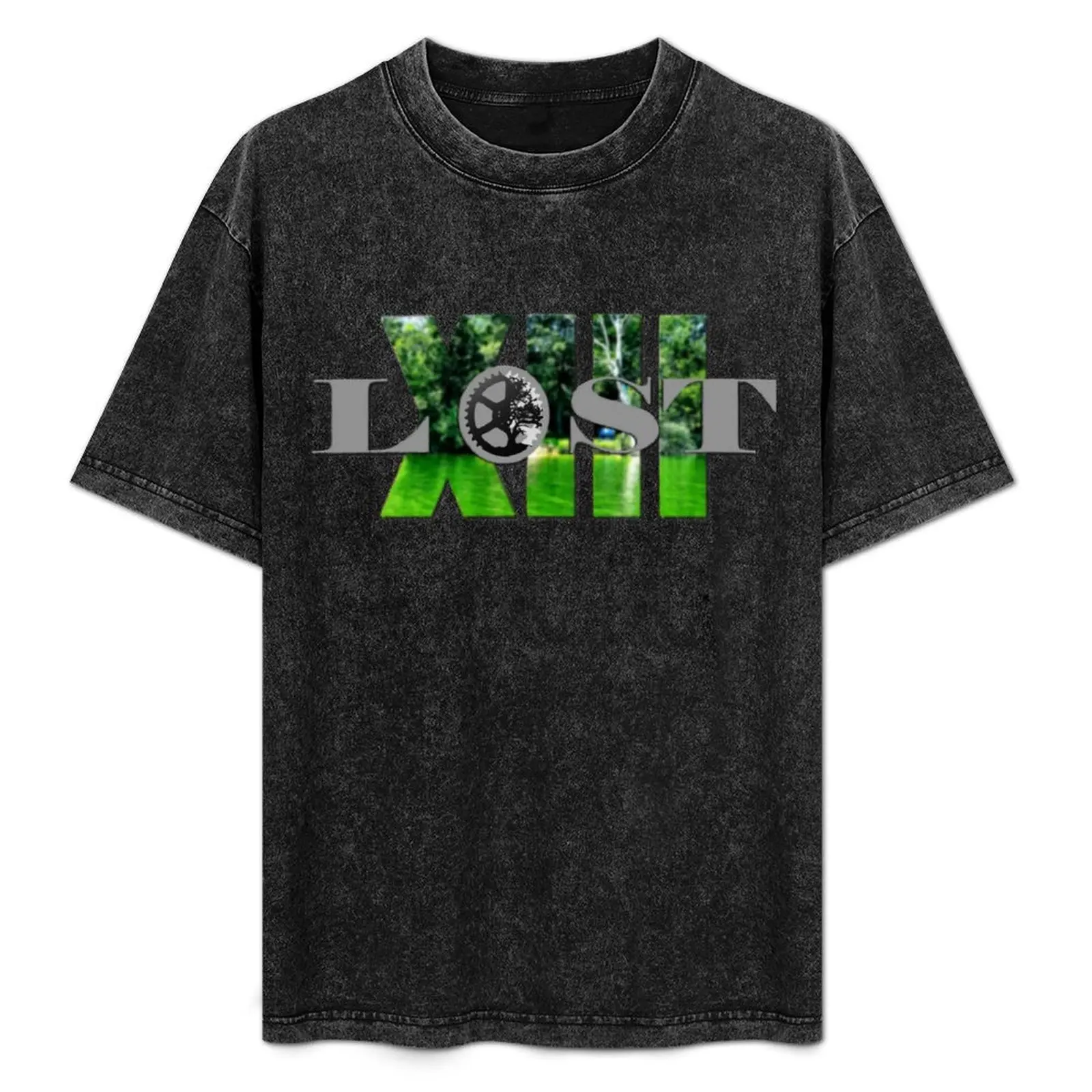 Lost XIII T-Shirt Basic Short Sleeve Cotton Blend T-Shirt