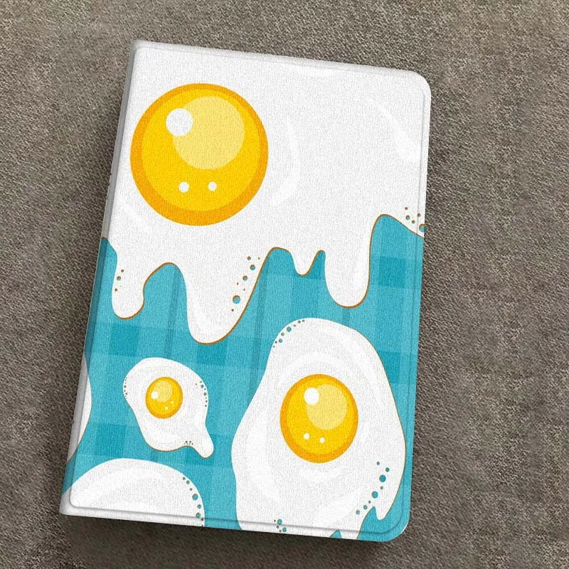

Interesting Pattern Fried Egg For iPad Pro 10th 11th 5th 6th 7 8 9 2 gen 11 13 M4 M5 10.2 9.7 12.9 10.5 10.9 Inch Tablet Case