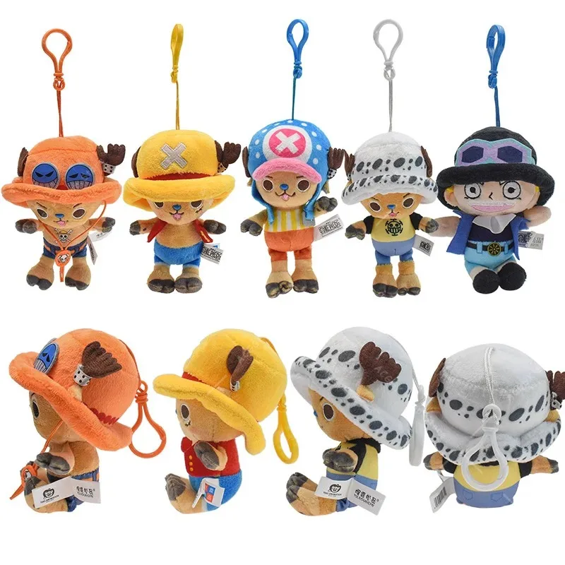 Jednoczęściowe Tony Tony Chopper pluszowe zabawki z kreskówki Luffy Chopper Sabo Sanji pluszowa lalka wypchane Anime zabawka lalka prezent dla