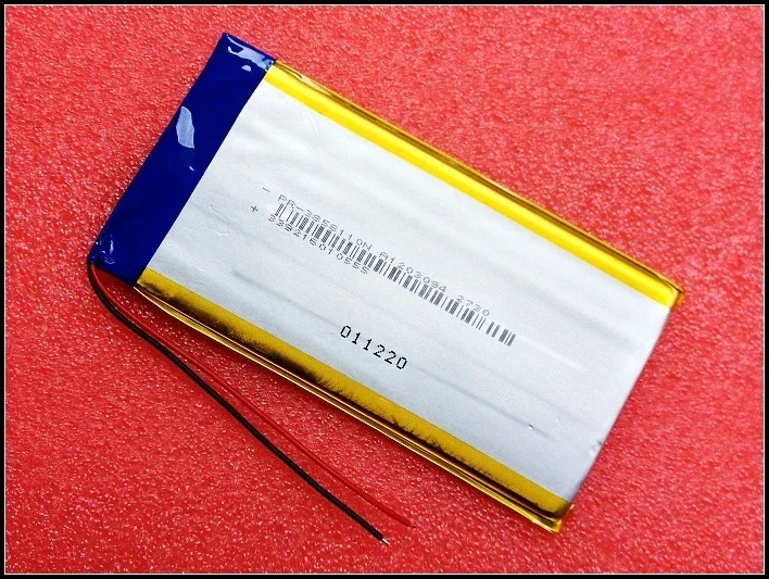 Polymer lithium battery 3858110 3.7V 2500mah tablet battery imported original