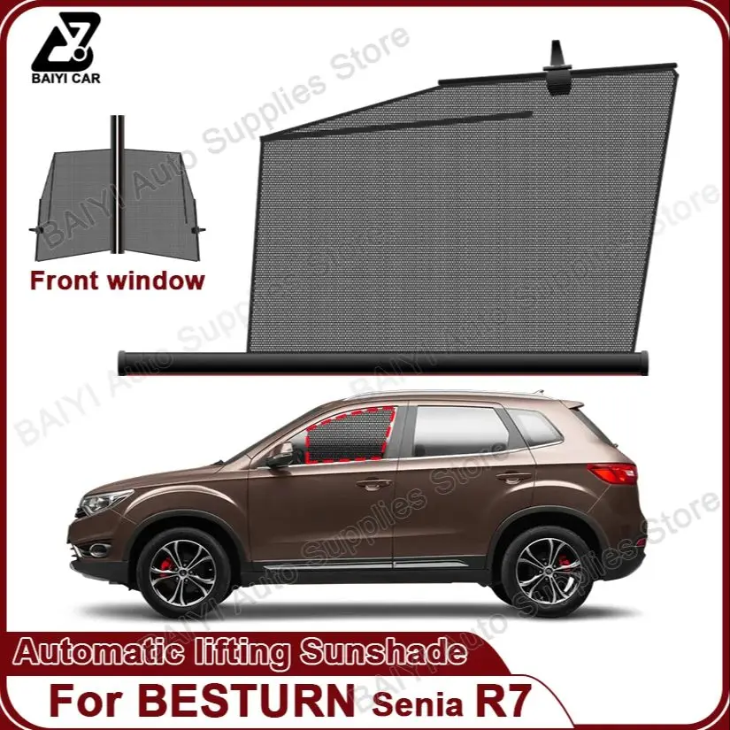 

Для автомобиля BESTURN SENIA R7 солнцезащитный козырек на боковое окно, автоматический подъемный и выдвижной солнцезащитный козырек, защитная часть солнцезащитного крема для путешествий на открытом воздухе