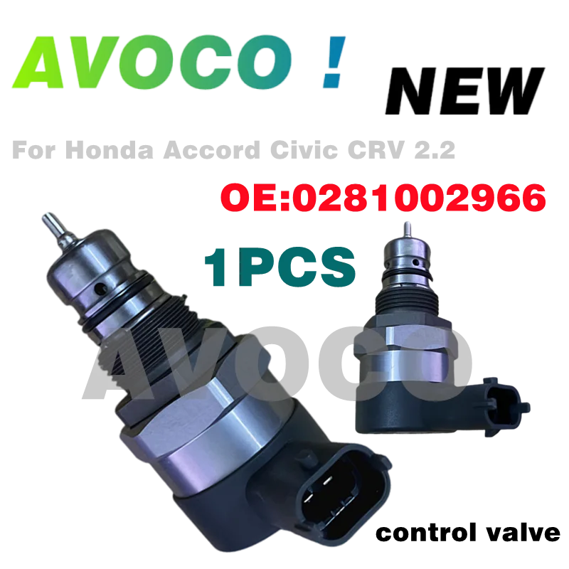 

For HHonda Accord Civic CRV 2.2 Common Rail Systems Fuel Pressure Regulator DRV Control Valve 0281002966 0 281 002 966