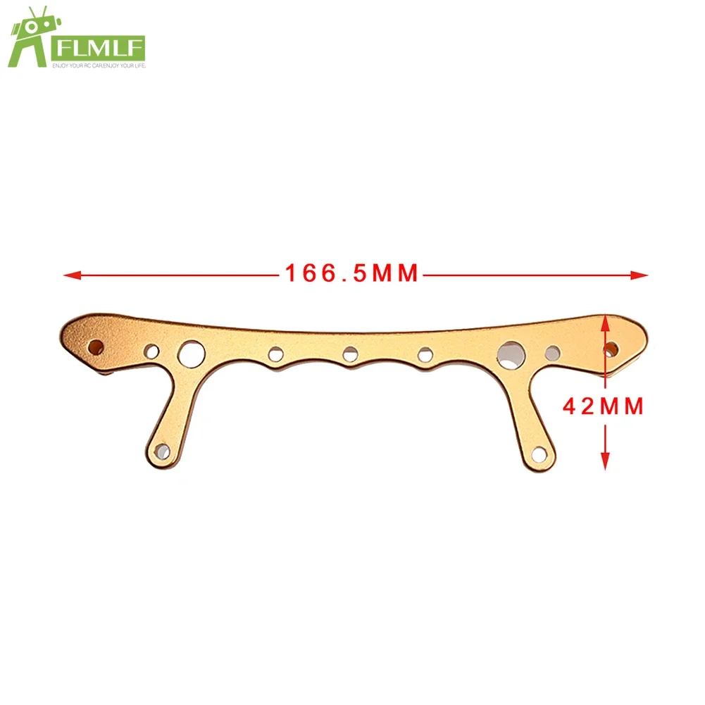 Alloy CNC Rear Shock Support Brace Fit for 1/5 HPI ROFUN BAHA ROVAN KM BAJA 5B 5T 5SC Rc Car Toys Games Parts