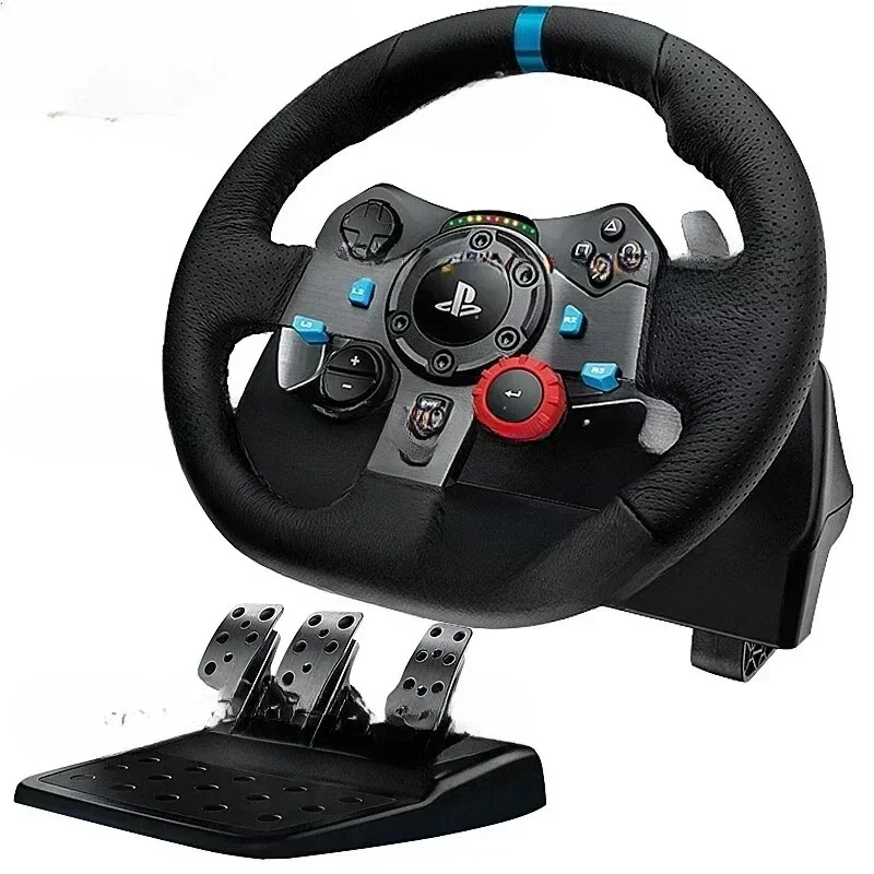 The driving force of the game steering wheel controller G29 is suitable for the Volante of PS5/PS4/PS3 and PC steering wheels