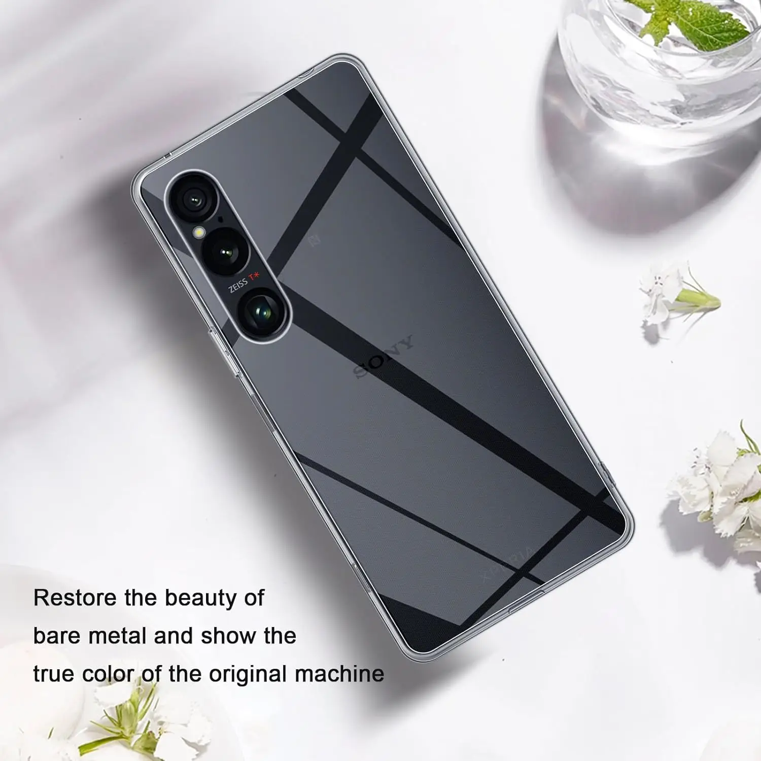 Case for Xperia 1 VI Ultra Thin Clear Soft TPU Case Camera Protection Cover for Sony Xperia 1 10 VI 2024 Couqe