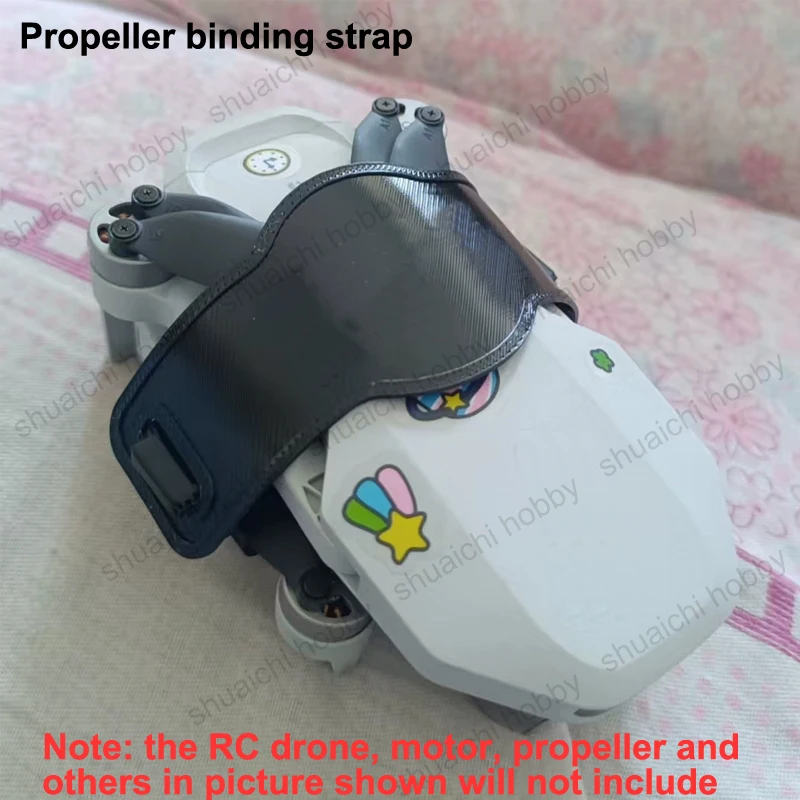 Boîte de rangement pour Drone ATOM/ATOM 2 RC, sangle de liaison Flexible en TPU, train d'atterrissage surélevé, anneau de protection d'hélice, accessoires de bricolage