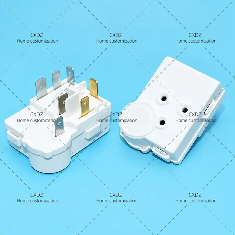2pcs PTC Starter Relay ZHB35 40 54 62 Overload Protection for Refrigerator Freezer Compressor MotorStart Device Replacement Part