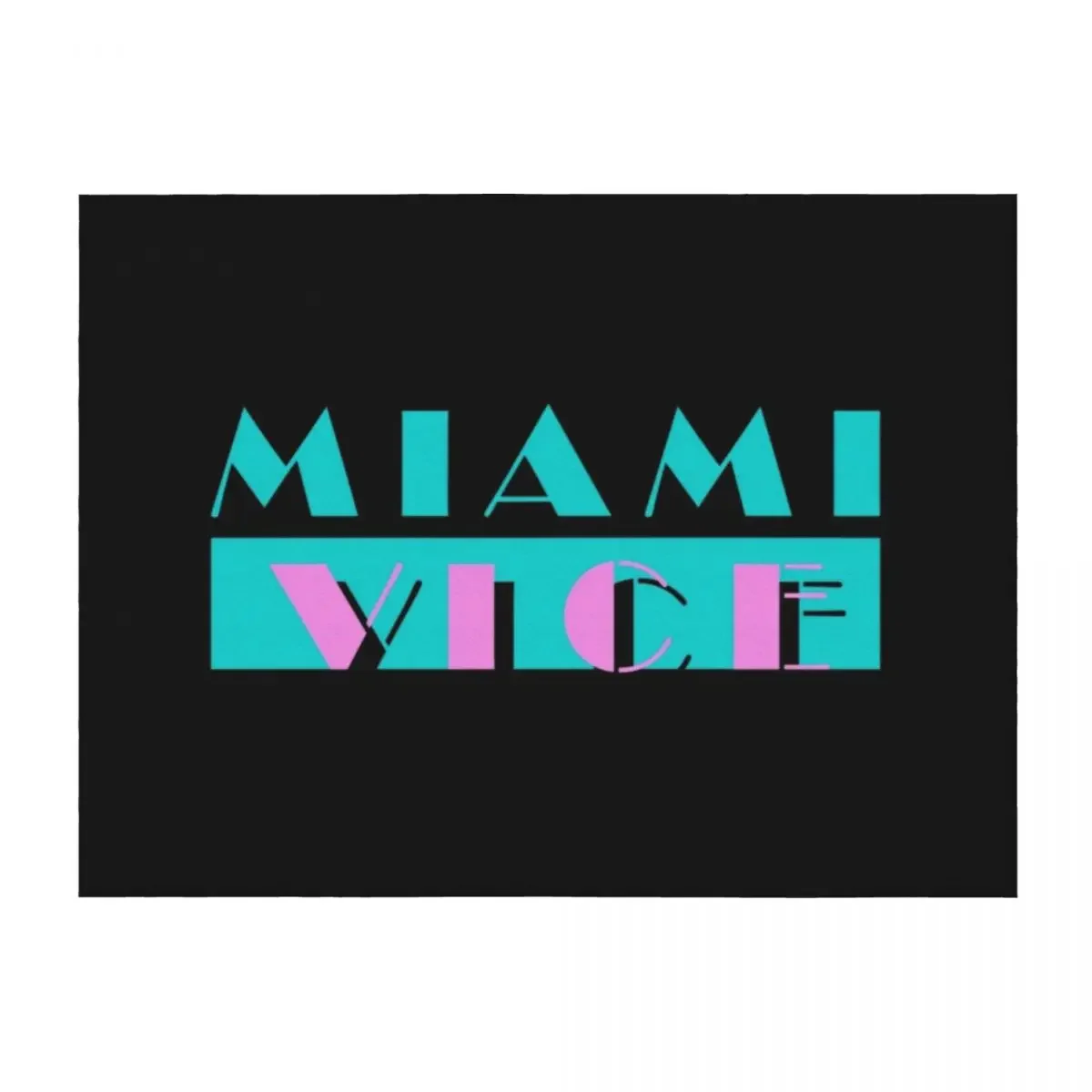 

Miami Vice Throw Blanket Luxury Throw Travel Comforter Soft Beds Blankets