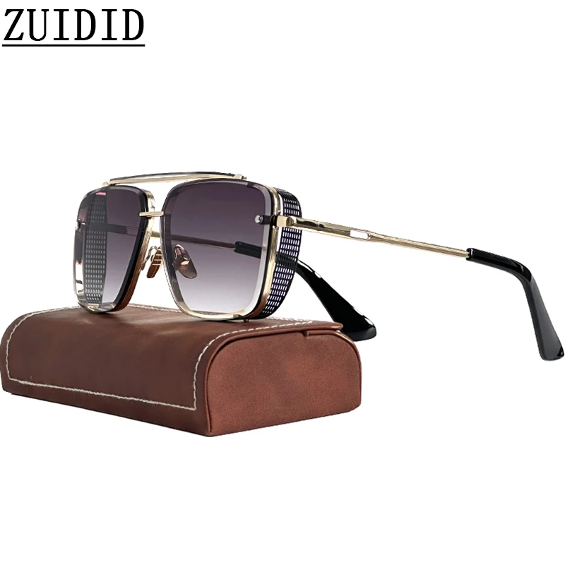 2023 Steampunk Sunglasses For Men Vintage Punk Sunglasses Women Trendy Square Fashion Glasses Luxe Gafas De Sol Hombre Zonnebril