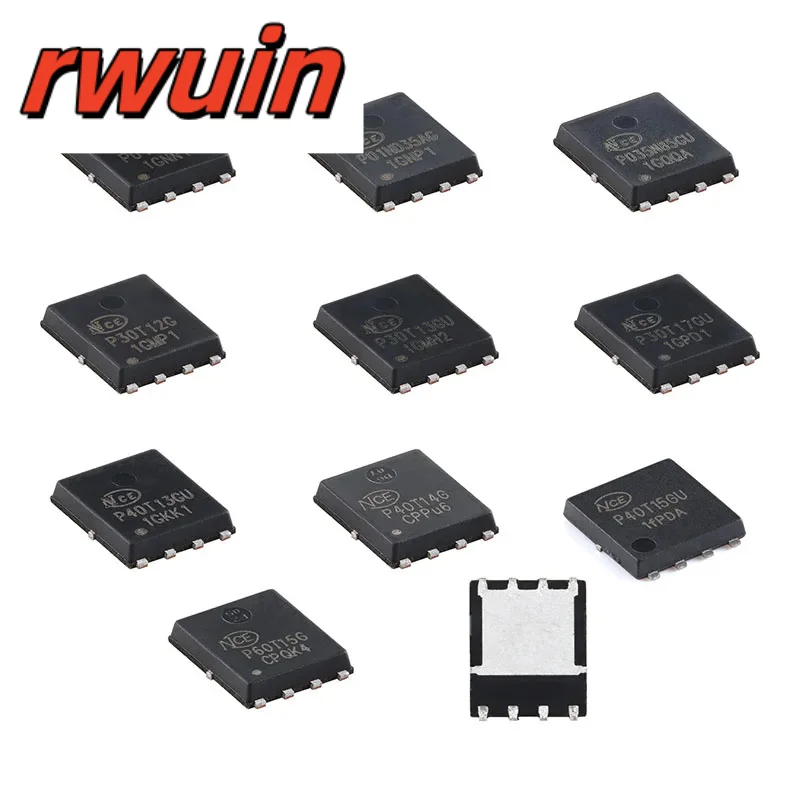 5Pcs NCEP0140AG NCEP01ND35AG NCEP035N85GU NCEP30T1 2G 3GU 7GU NCEP40T13GU NCEP40T14G NCEP40T15GU NCEP60T15G DFN-8(5x6) MOSFET