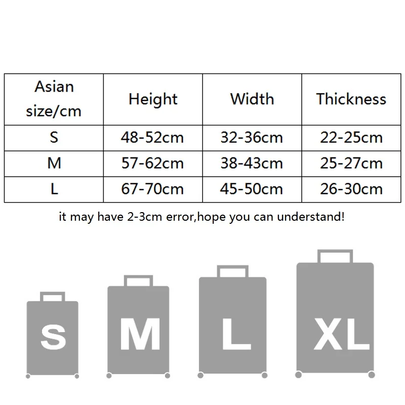 غطاء حماية لحقيبة السفر العصرية، غطاء حماية للأمتعة بلون سادة مناسب لحقائب السفر مقاس 18-28 بوصة