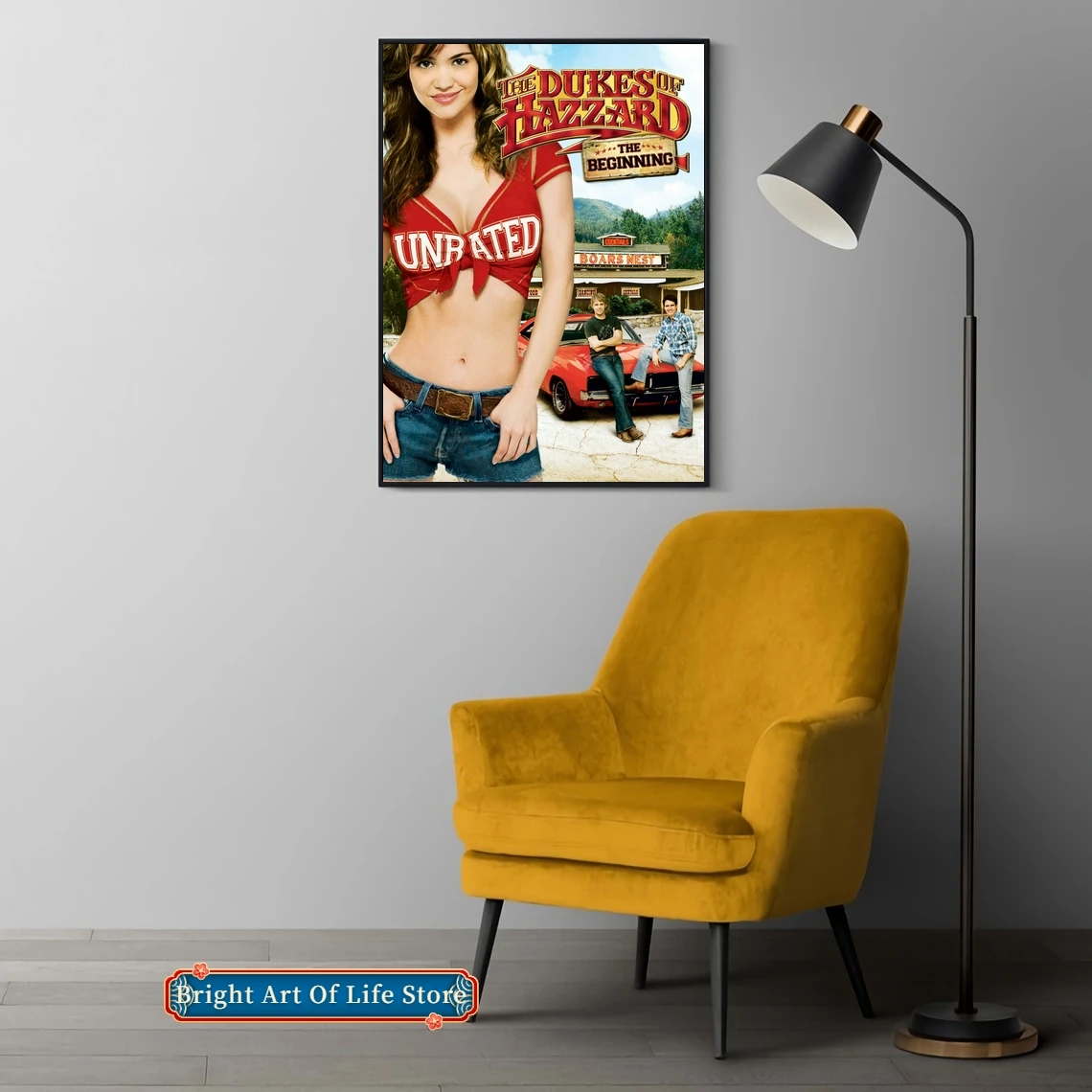 

The DUFF (2015) Classic Movie Poster Cover Photo Canvas Print Apartment Home Decor Wall Painting (Unframed)