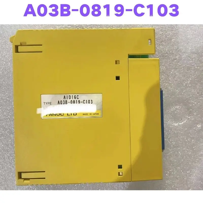 Second-hand A03B-0819-C103 A03B 0819 C103 IO Module Tested OK Quick Shipment