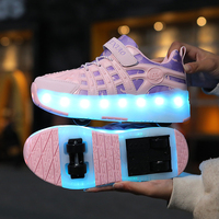 Unisex LED Light Up Shoes for Kids & Adults 29-40 Outdoor Walking Sneakers with Flashing Lights, Comfortable Casual Sports Shoes