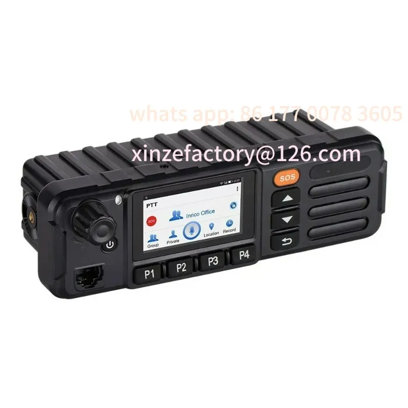 جهاز اتصال لاسلكي متنقل للسيارة مزود بشبكة قابلة للتخصيص مع شاشة تعمل باللمس #2