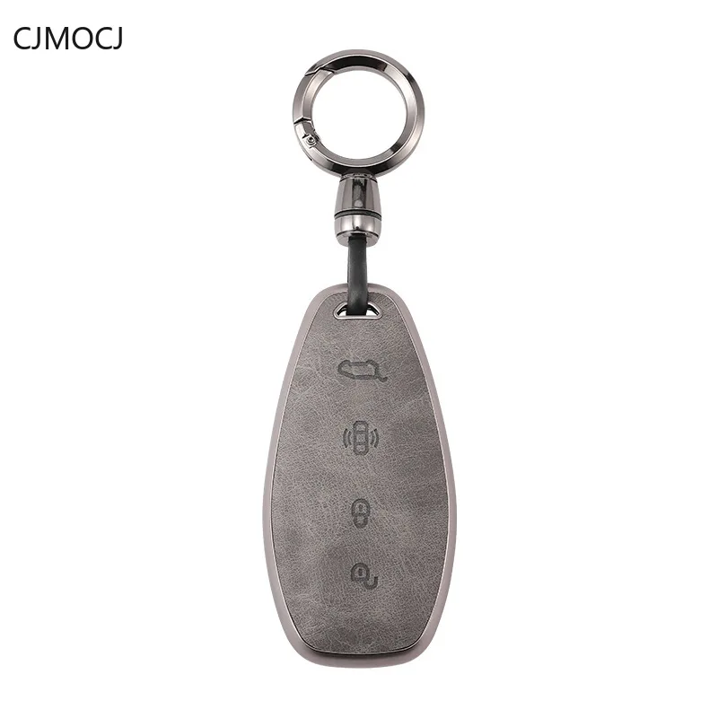 

Premium TPU Key Cover Case for Hongqi HS5 / H5 / H9 / HS3 / H6 (2024) - Protective Key Fob Shell with Textured Finish Keychain