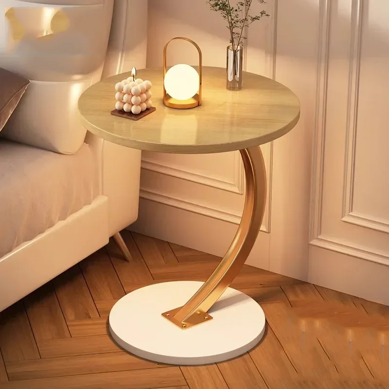 Center Ergonomic Round Coffee Tables Breakfast Coffee Aesthetic Luxury Small Luxury Space Saving Bistro Simple Hotel Furniture