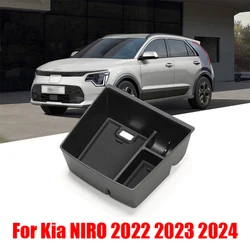 For Kia NIRO SG2 2022 2023 2024 2025 Car center console armrest box storage box ABS material car compartment storage box