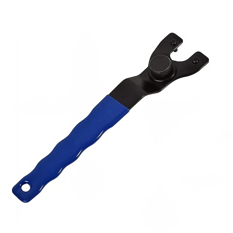 Universal Adjustable Pin Wrench Angle Grinder Lock Spanner Carbon Steel Grinding Wheel Change Special Tool Suitable for 4-9 Inch