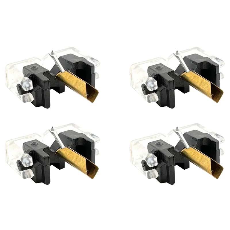 B27B 4X Für SHURE N44-7 M44-7 M55E DUAL DN305 DN306 GARRARD Phonogrraph Plattenspieler Zubehör Ersatz Stylus