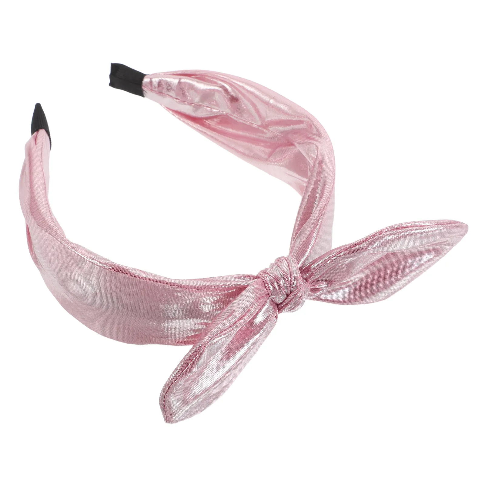 

Wide Bow Headbands Glitter Metallic Knotted Hairband Shiny Fashion Hair Accessories Festival Birthday Party Bow Headbands