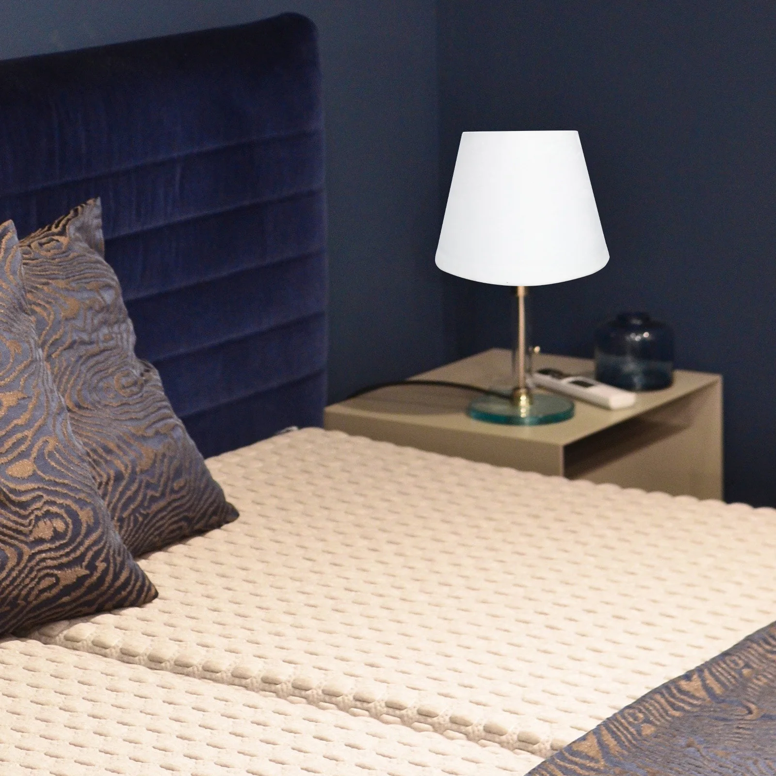 Cloth Art Lampshade Gold Lining Simple Style Decorative Cover for Table Desk Library Dorm Stable Durable Easy Install