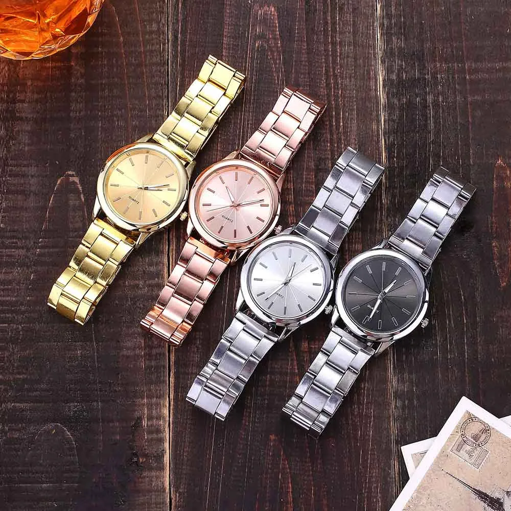 Casual Quartz Stainless Steel Band Strap Watch Analog Wrist Watch Casual Ladies Watches gifts for women часы женские наручные