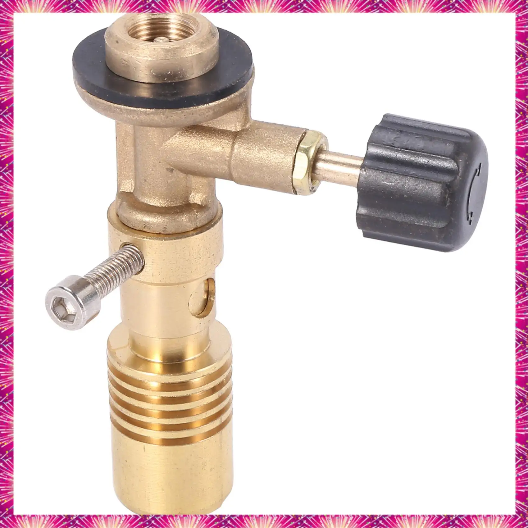 LUWEI ارتفاع درجة الحرارة النحاس توربو الغاز الشعلة البروبان لحام السباكة المحمولة بنسن الموقد موقد غاز فرن التدفئة