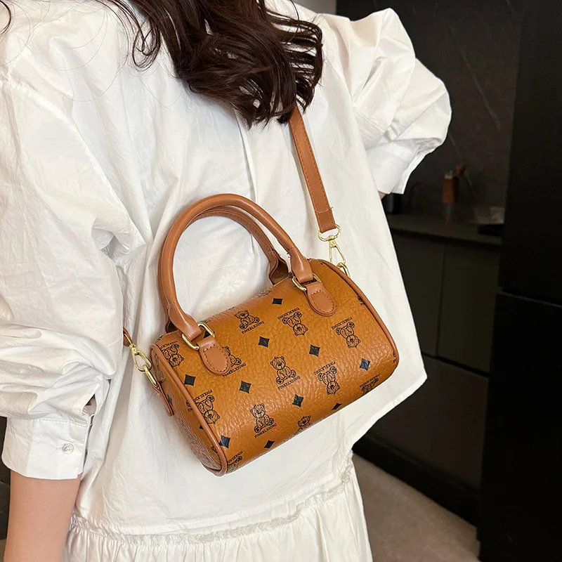 

2025 Vintage Women's Luxury Handbag, Genuine Leather Multi-way Shoulder Tote Bag, Retro Purse for Daily Casual & Date Night​