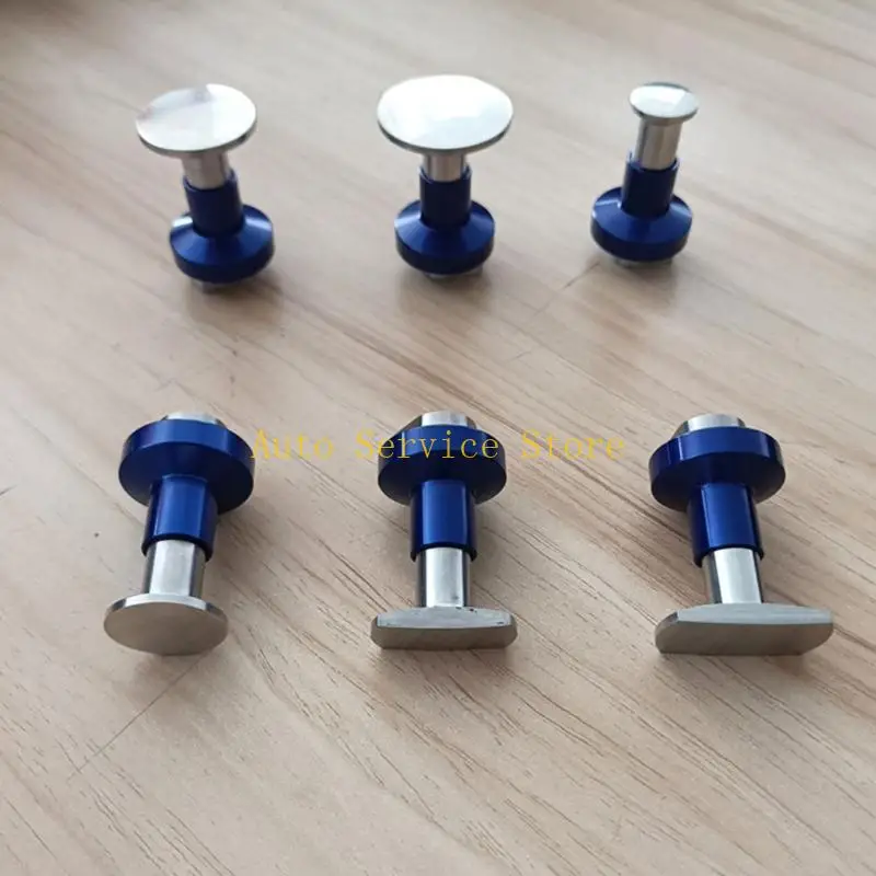 462A 6Pcs Puller Glues Sheet Dents Removal Tool Car Body Dents Remover Glues Sheet