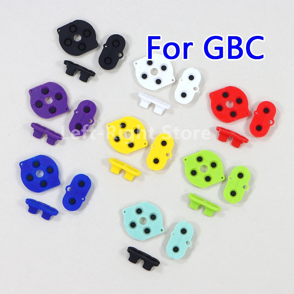 150sets Rubber Conductive Button A B D-pad for Game Boy Color GBC Shell Housing Silicon Start Select Keypad