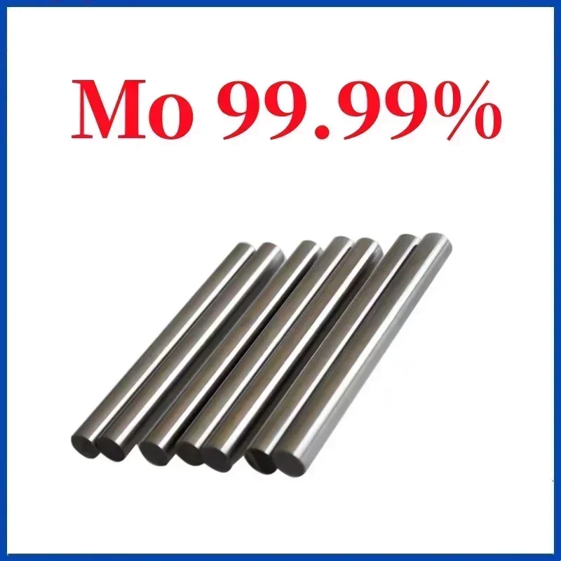 

High purity Molybdenum rod for Scientific Research Molybdenum Electrode Mo99.99% Support size Customized Diameter 0.4mm to 30mm