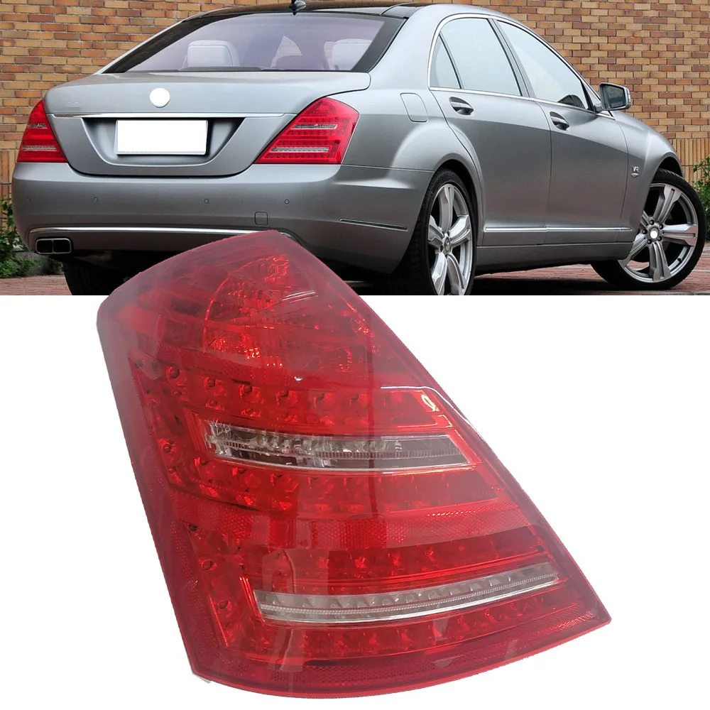 

Roavia For Mercedes-Benz W221 S-Class 2010 2011 2012 2013 Rear Bumper Tail Light Brake Light LED Tail Lamp Taillight taillamp