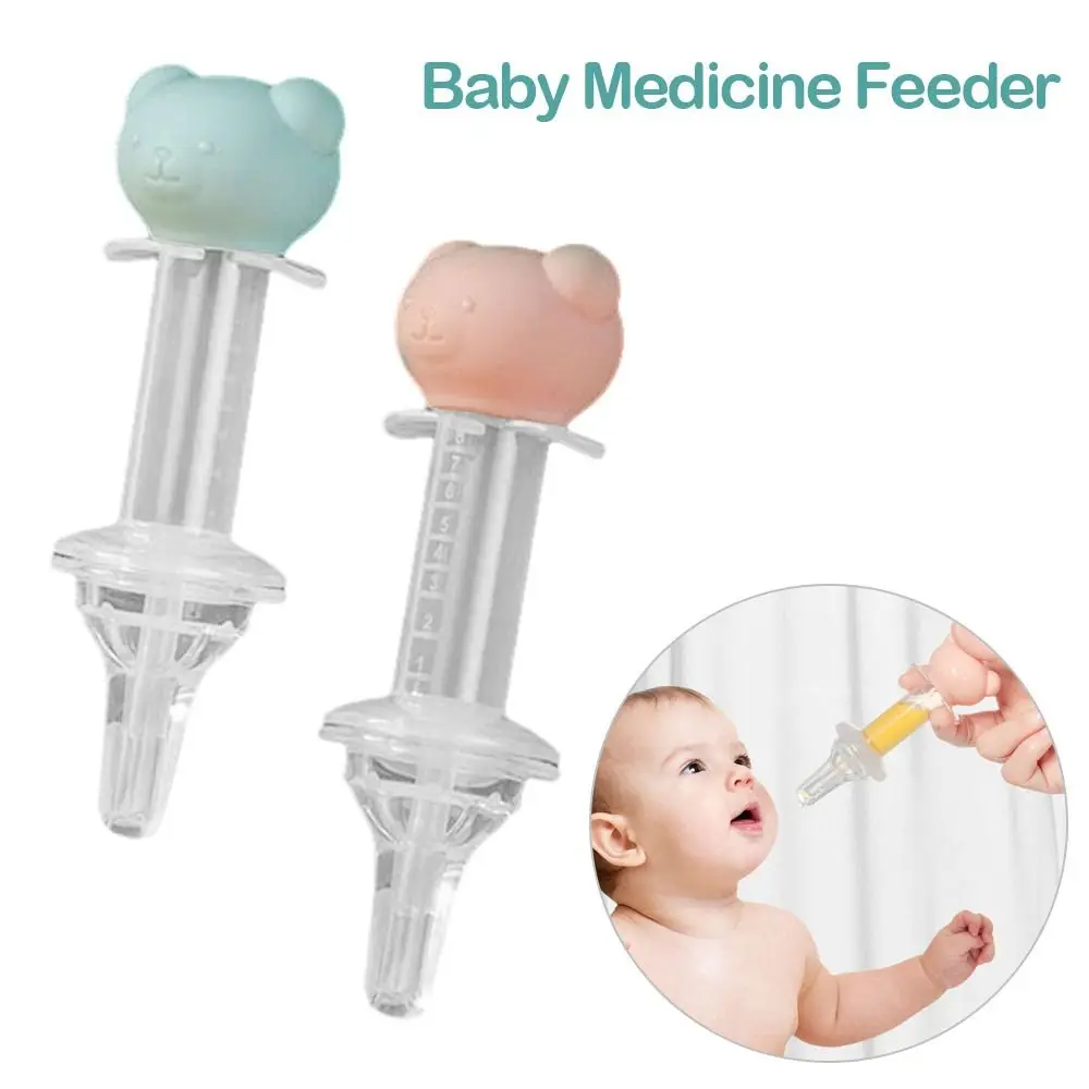 Feeding Medication Straws Silicone Medicine Feeder  Anti-Choking Drinking  Toddler Dropper Silicone Squeeze Feeder