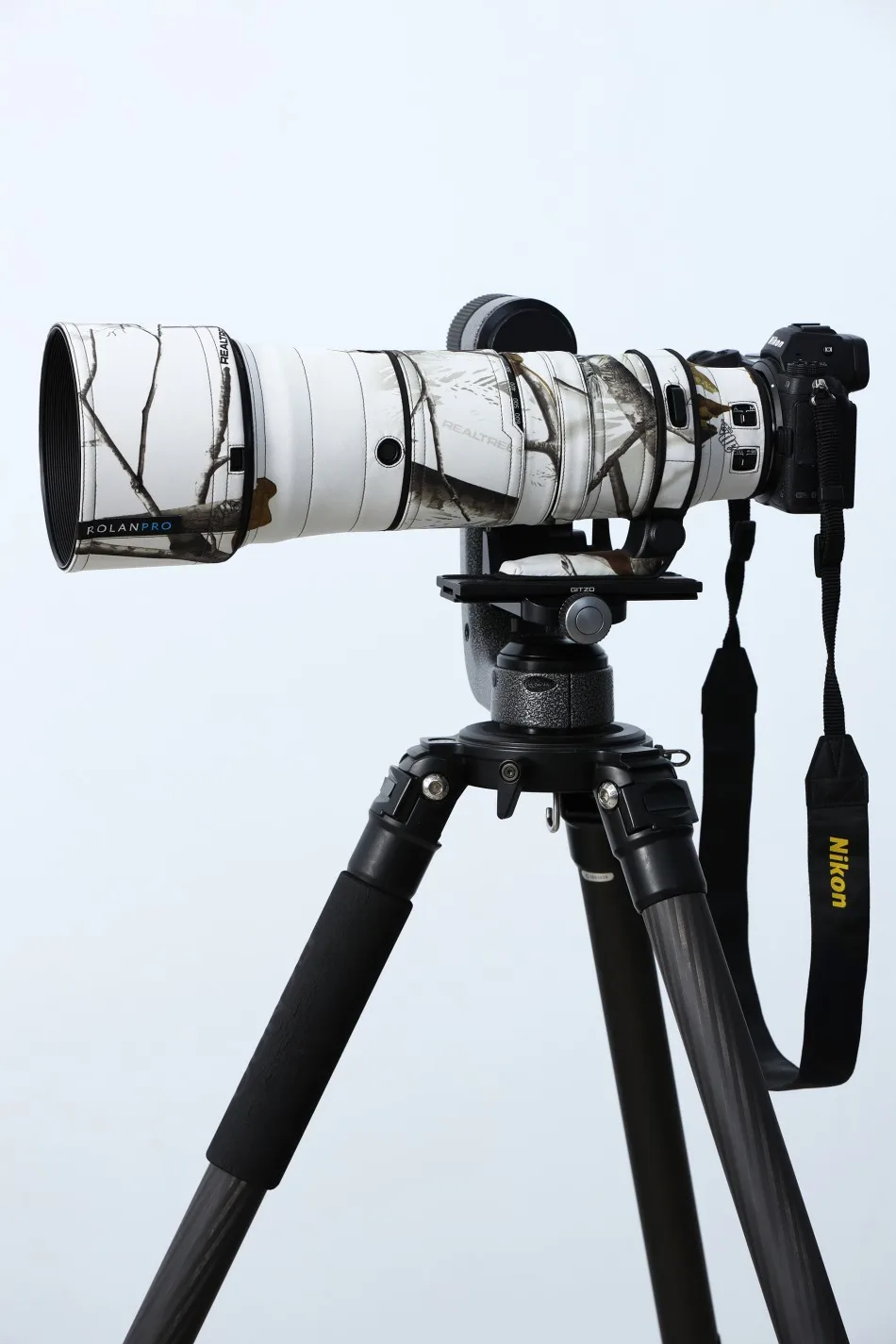 ROLANPRO Objektivmantel für Nikon Z 180–600 mm F/5,6–6,3 VR, wasserdichte Schutzhülle, Tarnung, Regenschutz, Z180–600 Pistolenhülse – Detail 17