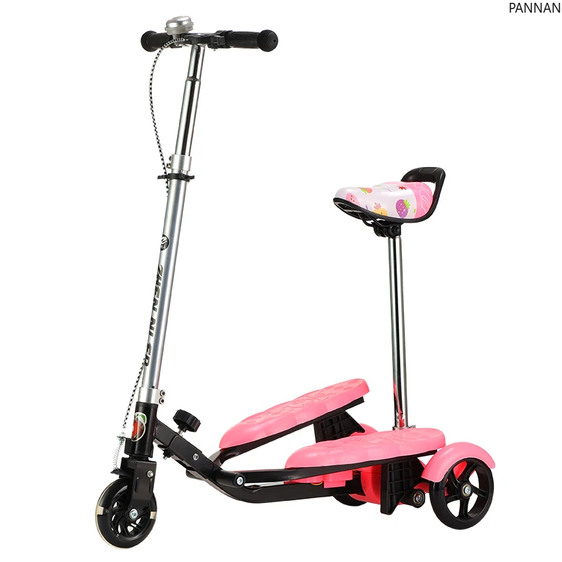

Children's Winged Foot Stepping Scooter Boys and Girls Children Middle and Older Children Can Sit Breast Scissors Bike