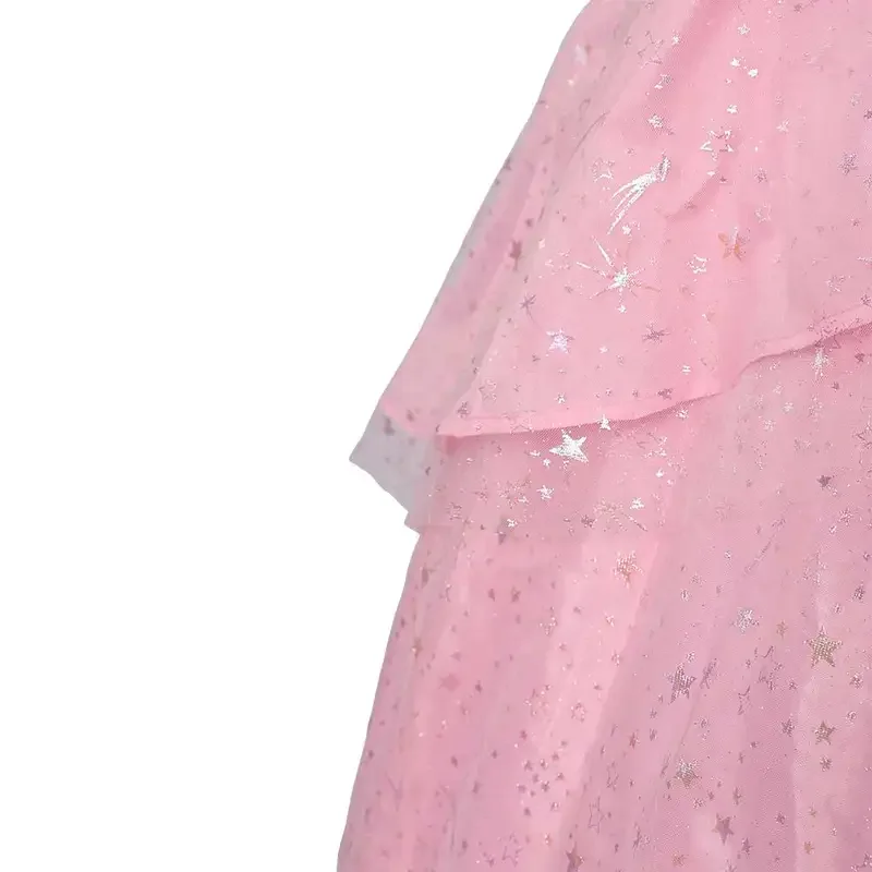 RT01 sorcière Glinda Cosplay fantaisie rose jupe robe vêtements 2024 film Wiked Costume déguisement femmes Roleplay Fantasia tenue * JK2